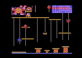 Donkey Kong Junior screenshot 2 for Colecovision